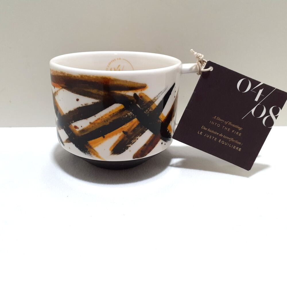 2014 Starbucks Coffee Mug Artisan Series Into the Fire 04/08